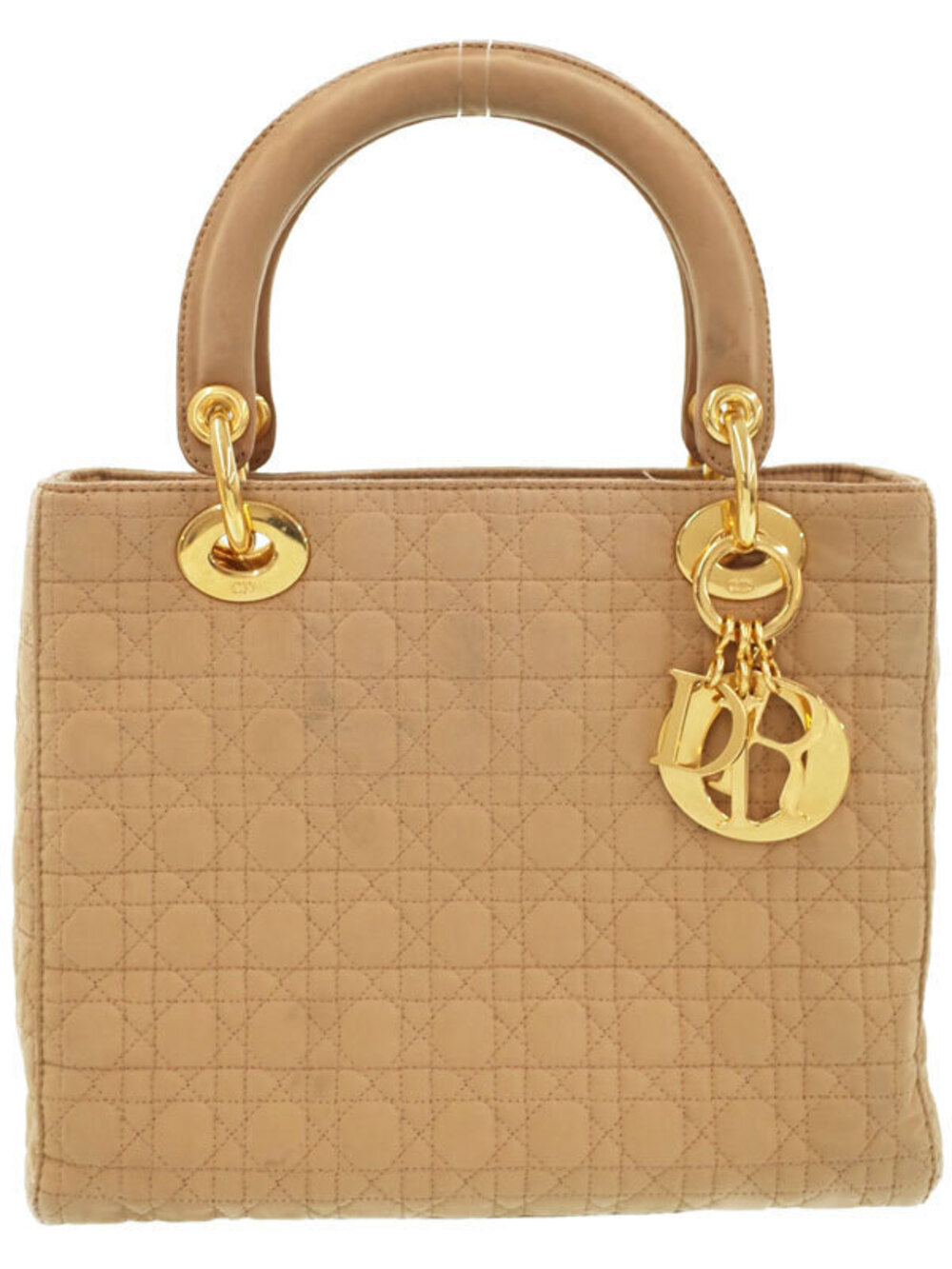 Christian Dior Cannage Quilted Lady Dior 2way bag
